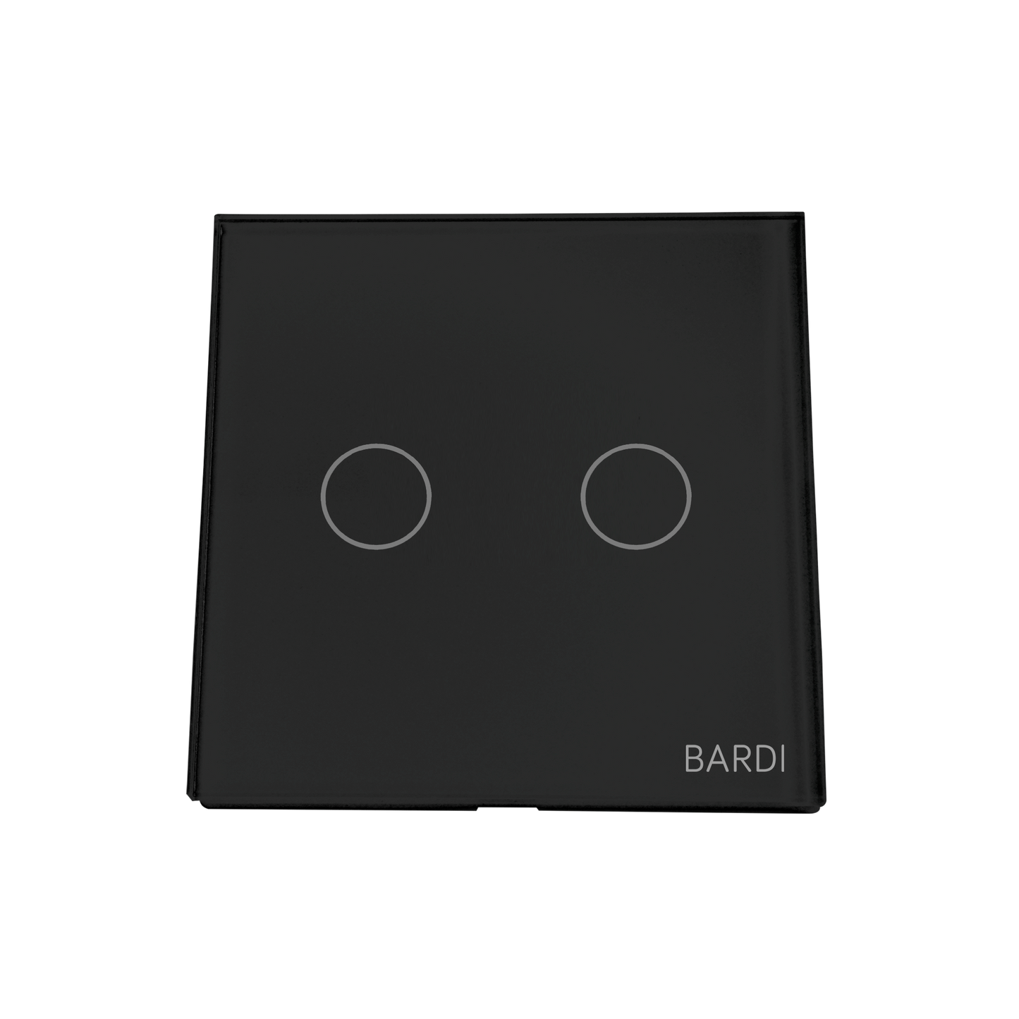 BARDI Smart Wall Switch EU 2 Gang - Black