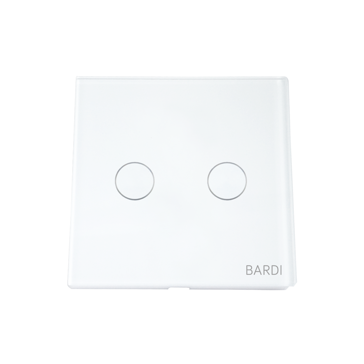 BARDI Smart Wall Switch EU 2 Gang - White